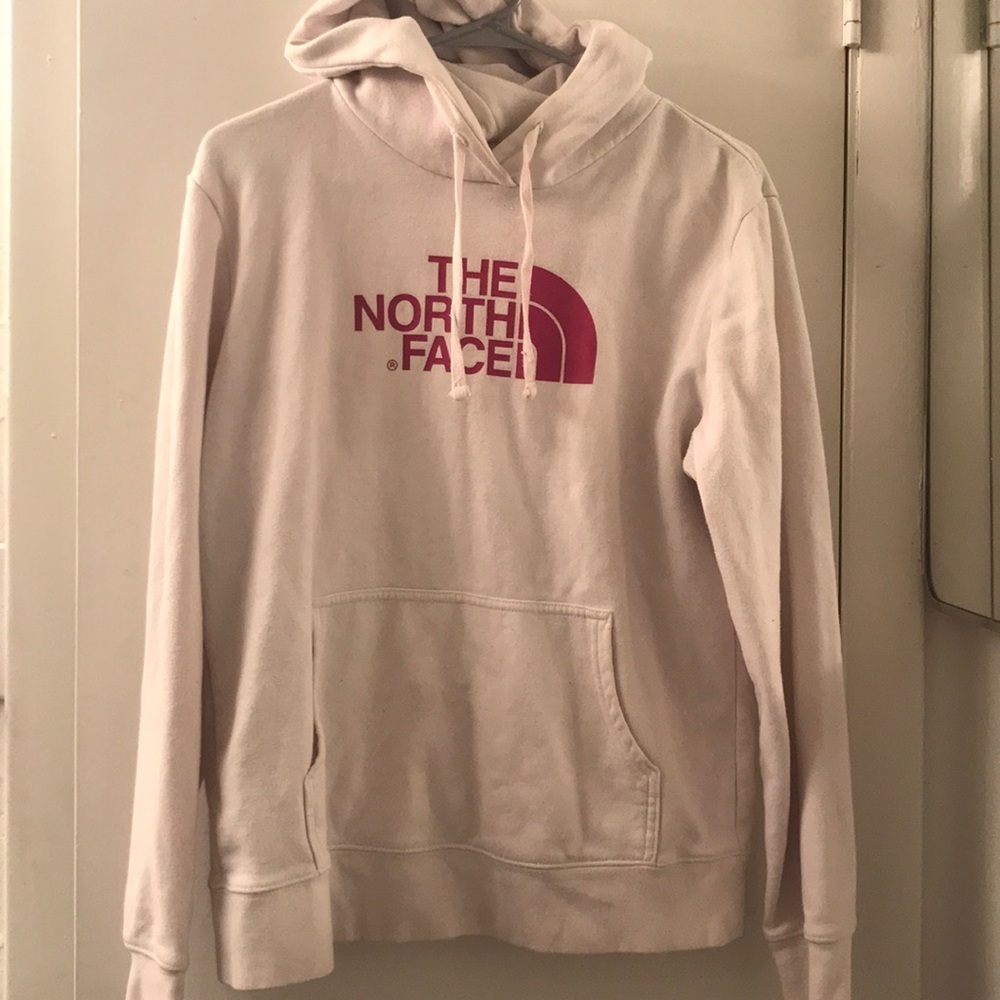 Women’s north face hoodie (L)